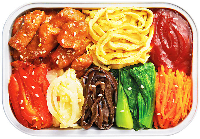 Chef Hong's Korean Bibimbap with Chicken Bulgogi Chef Hong's Korean Bibimbap with Chicken Bulgogi
