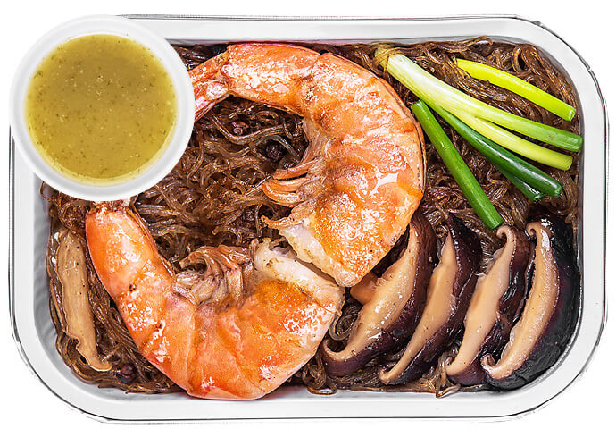 Baked Shrimp Vermicelli + Seafood Sauce Baked Shrimp Vermicelli + Seafood Sauce