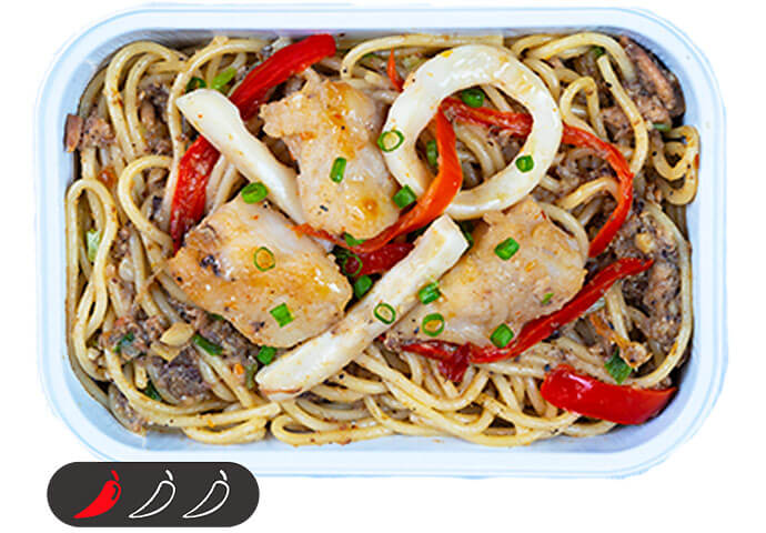 Seafood Aglio Olio Seafood Aglio Olio